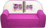 Kinder slaapbank - sofa - roze - logeermatras - 85 x 60 -..., Kinderen en Baby's, Kinderkamer | Tafels en Stoelen, Ophalen of Verzenden
