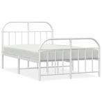 Wit Bedframe 120x190cm - Robuust - Tweedekansje!, Wit, Nieuw, Twijfelaar, 120 cm