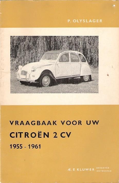 Vraagbaak voor uw Citroën 2CV, 1955-1961, Auto diversen, Handleidingen en Instructieboekjes, Verzenden