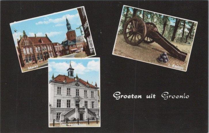 GROENLO - Meerluik Groeten uit Groenlo, Verzamelen, Ansichtkaarten | Nederland, Verzenden