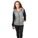 Diamond Leather Imitation Sleeve Zip Hoody, Verzenden, Nieuw