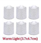 LED Minikaarsje Glitter Zilver per stuk, Ophalen of Verzenden, Nieuw