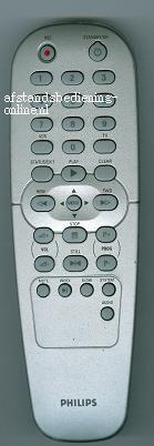 Afstandsbediening Philips video vr550 VR750 vr140, Ophalen of Verzenden, Nieuw, Origineel