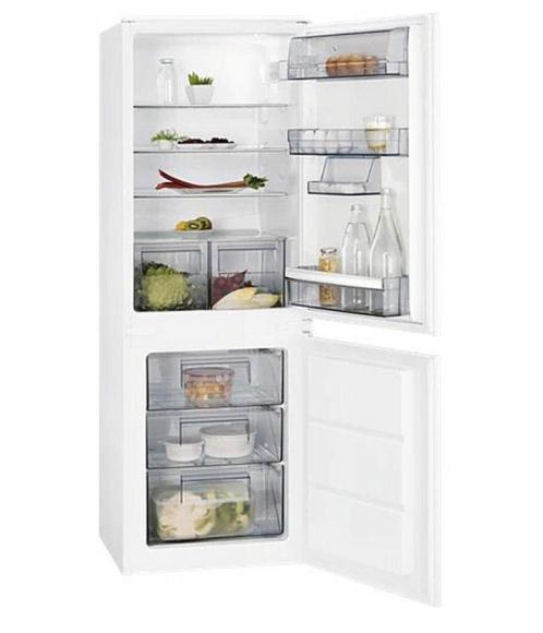 AEG SCE616F3LS Koelvriescombinatie Wit Met Verlichting, Witgoed en Apparatuur, Koelkasten en IJskasten, 150 tot 200 liter, Nieuw