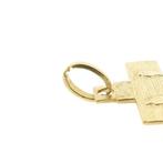 Gouden kruishanger met corpus van Jezus (Hanger of bedel), Ophalen of Verzenden, Gebruikt, Goud, Overige merken