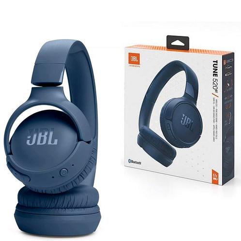 JBL Tune 520BT Draadloze Bluetooth Hoofdtelefoon Blauw, Audio, Tv en Foto, Koptelefoons, Nieuw