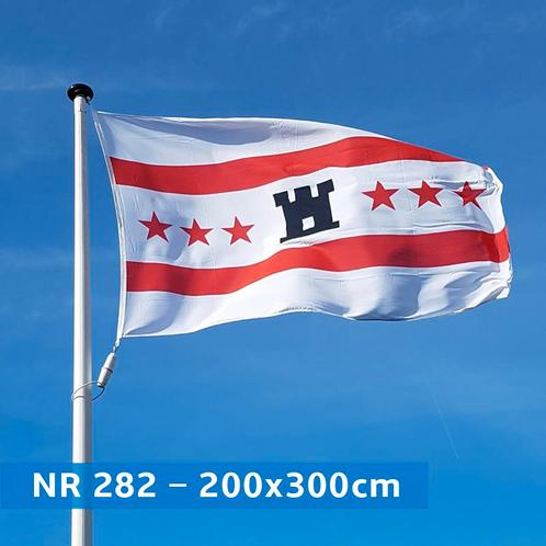 NR 282: Vlag Drenthe-200 x 300 cm, Diversen, Vlaggen en Wimpels, Nieuw
