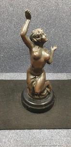 Milo (1910-1978) - Beeld, Frustration Satyr and Nymph Bronze