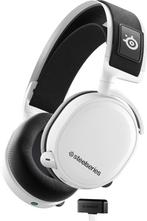 SteelSeries Arctis 7+ Wireless Headset - Wit PS4, Ophalen of Verzenden, Zo goed als nieuw