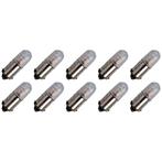 Signaallamp Ba9s 130V - 10 stuks - T10 Neonlamp Ø10mm - 28mm, Verzenden, Nieuw