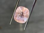 1 pcs  Roze Saffier  - 10.08 ct - Gem research Swiss Lab, Nieuw