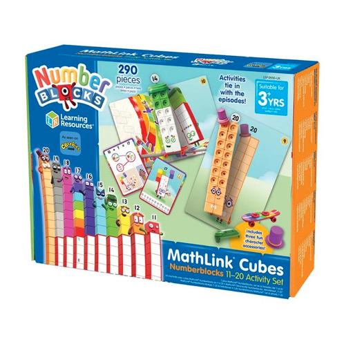 Learning Resources - MathLink® Rekenblokjes - 11-20, Kinderen en Baby's, Speelgoed | Overig