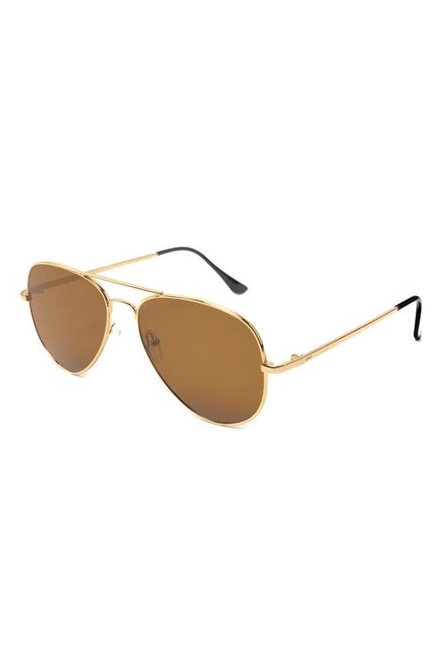 Zonnebril Avator Heren Goud Montuur Bruine Glazen Gouden Pil, Sieraden, Tassen en Uiterlijk, Zonnebrillen en Brillen | Heren, Bruin