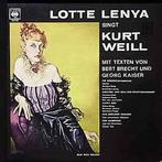 LP gebruikt - Lotte Lenya - Lotte Lenya Singt Kurt Weill..., Zo goed als nieuw, Verzenden