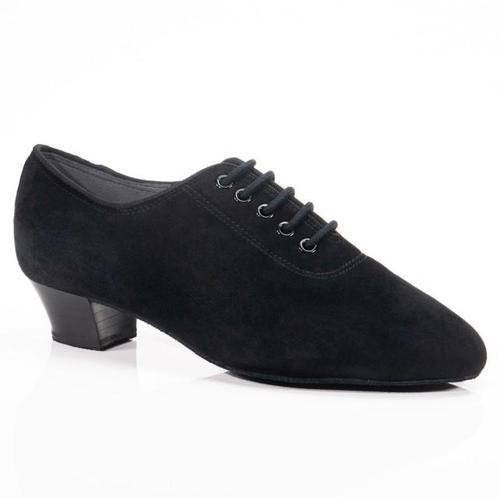 559-30 Babette zwarte Dames oefen dansschoenen met blokhakke, Sport en Fitness, Ballet, Verzenden