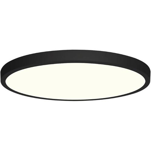LED Paneel - Ø30 - 28W - Natuurlijk Wit 4200K - Mat Zwart -, Doe-het-zelf en Verbouw, Bouwverlichting, Lamp met armatuur, Nieuw