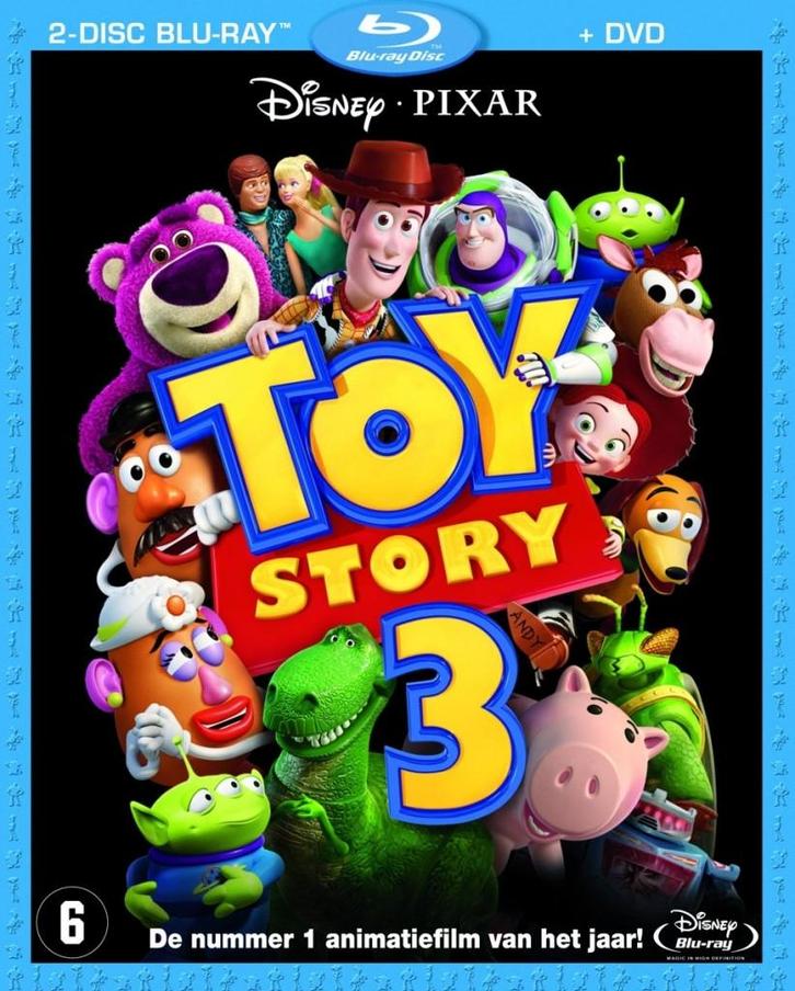 Toy Story 3 (DVD+Blu-Ray) (Blu-ray), Cd's en Dvd's, Blu-ray, Gebruikt, Verzenden