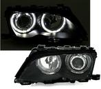 Xenon Look Koplampen met LED Angel Eyes voor BMW 3 Serie E46, Ophalen of Verzenden