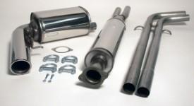 Simons uitlaatsysteem vanaf katalysator: RVS | Volvo V70 (N), Auto-onderdelen, Uitlaatsystemen, Nieuw, Verzenden