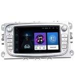 Ford autoradio navigatie zilver Android 9.1 Mondeo Focus, Auto diversen, Autoradio's, Nieuw, Ophalen of Verzenden