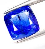 Zonder Minimumprijs Tanzaniet - 3.54 ct - Bellerophon Gemlab, Sieraden, Tassen en Uiterlijk, Edelstenen, Nieuw