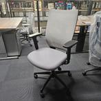 NIEUW bureaustoel Curve - grijze stof, Ophalen of Verzenden, Nieuw