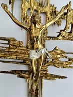 sculptuur, Cristo de San Juan - 60 cm - Gegoten gouden brons
