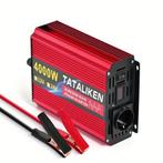 Omvormer 12V naar 230V - Rood - Pure Sinusgolf, Verzenden, Zo goed als nieuw