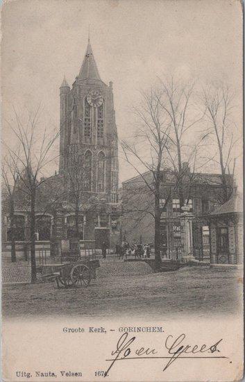 GORINCHEM - Groote Kerk, Verzamelen, Ansichtkaarten | Nederland, Verzenden
