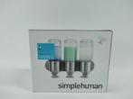 simplehuman Zeepdispenser Hangend Trio -, Huis en Inrichting, Verzenden, Nieuw