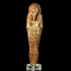 Oude Egypte, late periode Faience Ushabti van Tious, zoon, Antiek en Kunst