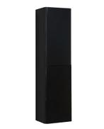 Badkamerkast Vienna 40 x 30 x 150 cm Zwart Kolomkast, Verzenden, Nieuw, (Half)hoge kast