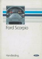 1989/90 Ford Scorpio Instructieboekje Handleiding Nederlands, Auto diversen, Handleidingen en Instructieboekjes, Verzenden