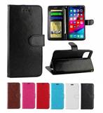 iPhone 11 Leren Portemonnee Hoesje Met Pasfotovakje, Ophalen of Verzenden, Nieuw