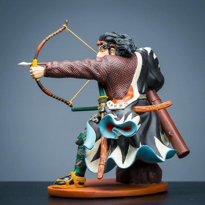 Beeldje - Mase Chudayu - Samurai - Polystone, Antiek en Kunst, Kunst | Designobjecten