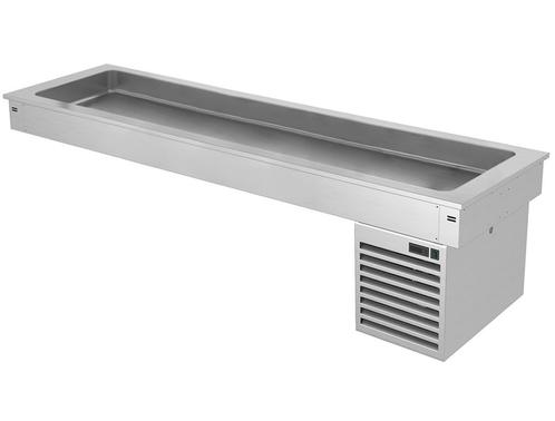 GGM Gastro | Inbouw koelbak 2,1m - +2 tot +8 °C - 6x GN 1/1, Zakelijke goederen, Horeca | Meubilair en Inrichting, Verzenden
