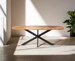 Eettafel Colorado Deens ovaal mangohout 180x100 cm, Huis en Inrichting, Ophalen of Verzenden, Nieuw
