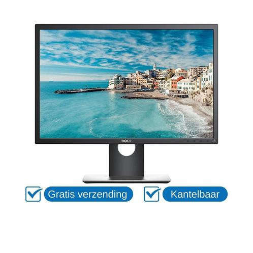 Dell P2217 21.5 inch Full HD beeldscherm, Computers en Software, Monitoren, In hoogte verstelbaar, Draaibaar, Kantelbaar, 5 ms of meer