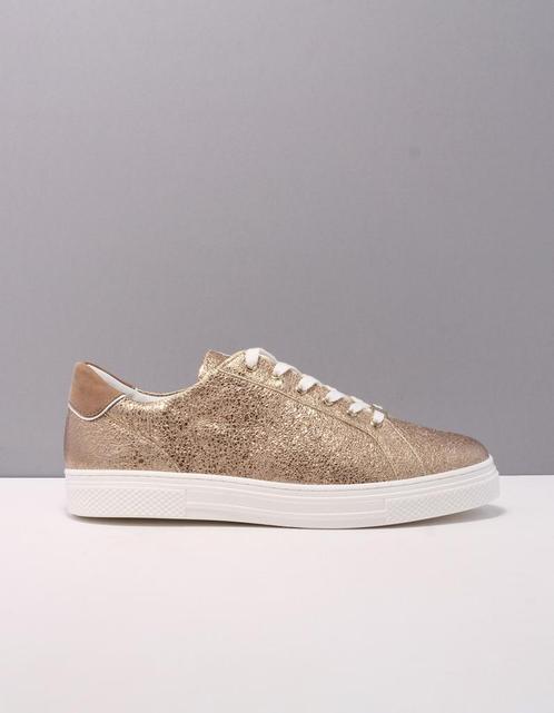 SALE! Hassia sneakers/lage-sneakers dames 37 goud/zilver, Kleding | Dames, Schoenen, Nieuw, Verzenden