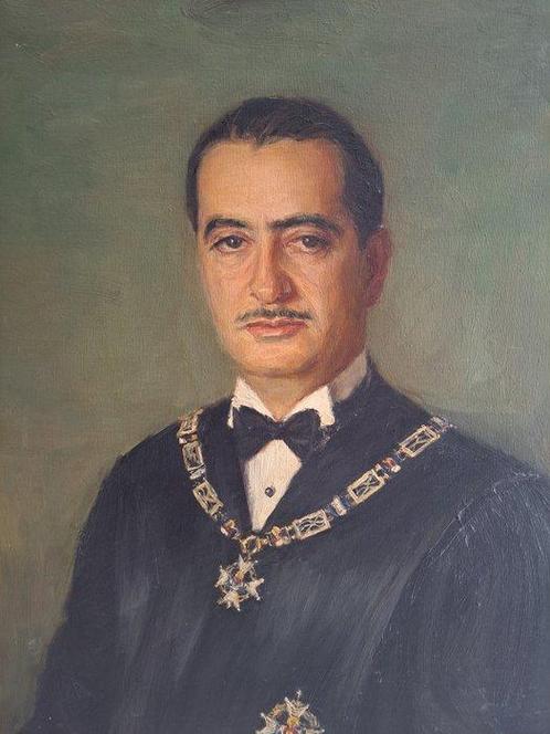 De Miguel (XX) - Retrato jurídico, Antiek en Kunst, Kunst | Schilderijen | Klassiek