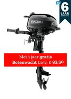 Suzuki  buitenboord motor 2.5pk - DF2.5 - Kortstaart - Zwart, Ophalen of Verzenden, Nieuw, Benzine, Minder dan 5 pk