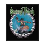 Sacred Reich - Surf Nicaragua - patch officiële merchandise, Verzamelen, Nieuw, Ophalen of Verzenden