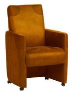 Eetkamerstoel Ron - eetkamerstoelen - Goud, Huis en Inrichting, Nieuw, Stof