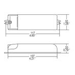 TCI MW70 Transformator LED 2.5-50W - Halogeen 5-70W - 230V, Verzenden, Nieuw
