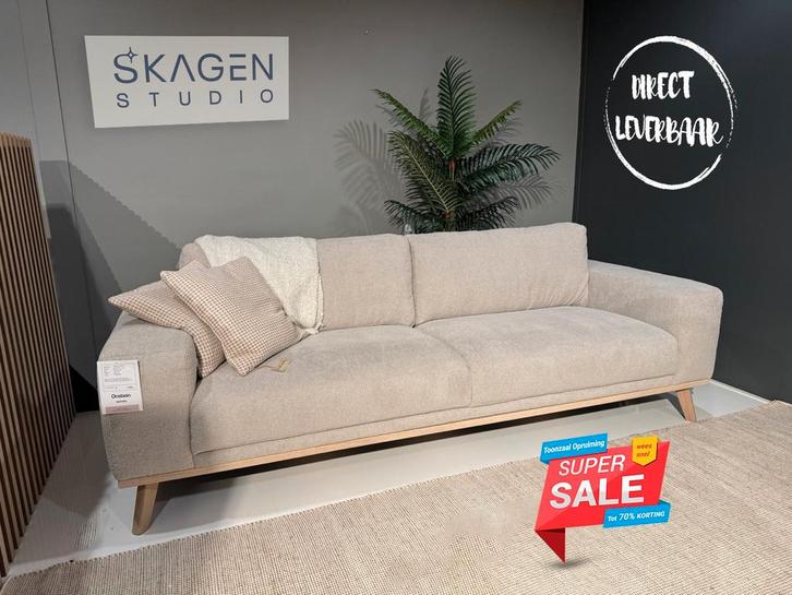 ***SALE*** 3zits bank Saltholm Skagen Studio, Huis en Inrichting, Banken | Bankstellen, Verzenden