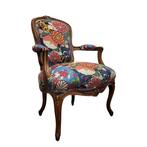 Fauteuil - Walnoot, Antiek en Kunst