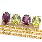 Zonder Minimumprijs - Ketting met hanger - 18 karaat Geel, Sieraden, Tassen en Uiterlijk, Antieke sieraden