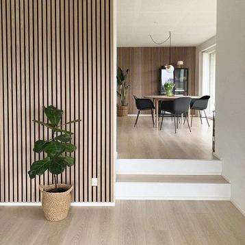 Akoestische panelen | Lattenwand | 60x270 cm | 22 MM DIK!!! beschikbaar voor biedingen