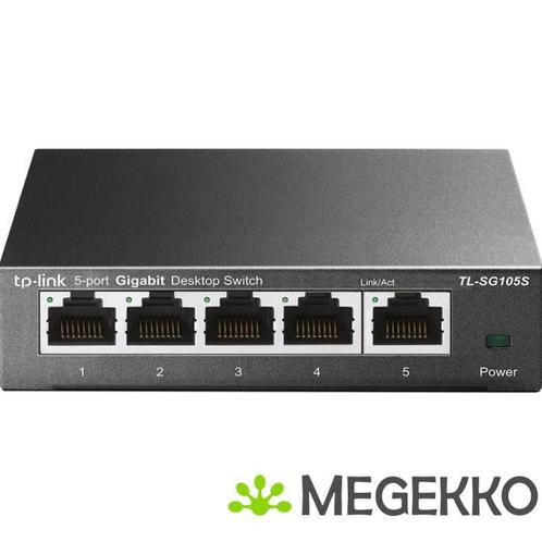 TP-LINK TL-SG105S Unmanaged L2, Computers en Software, Netwerk switches, Nieuw, Verzenden