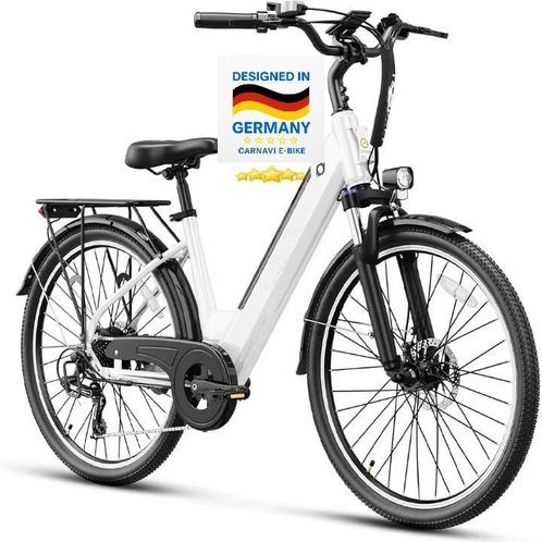 Elektrische Fiets E Bike CS20 City 250W 36V 15.4Ah Smart LED, Fietsen en Brommers, Elektrische fietsen, Nieuw, 47 tot 51 cm, Overige merken